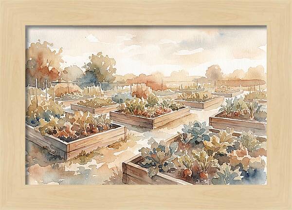 Vegetable Garden Serenity