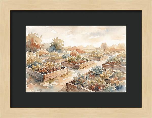 Vegetable Garden Serenity