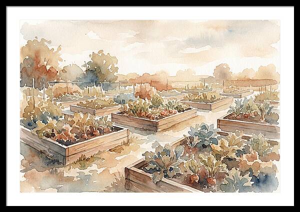 Vegetable Garden Serenity