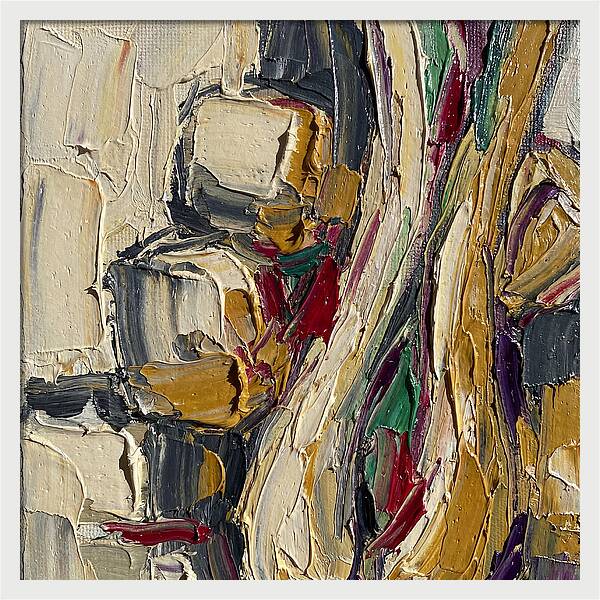 Vegetable Still Life In Palette Knife