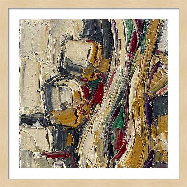 Vegetable Still Life In Palette Knife