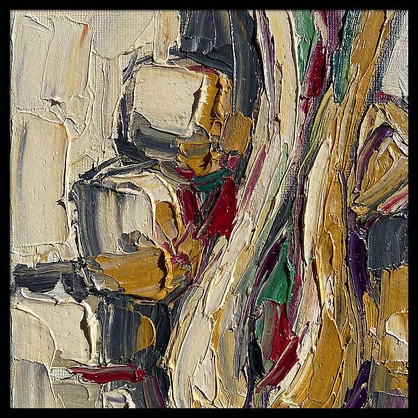Vegetable Still Life In Palette Knife
