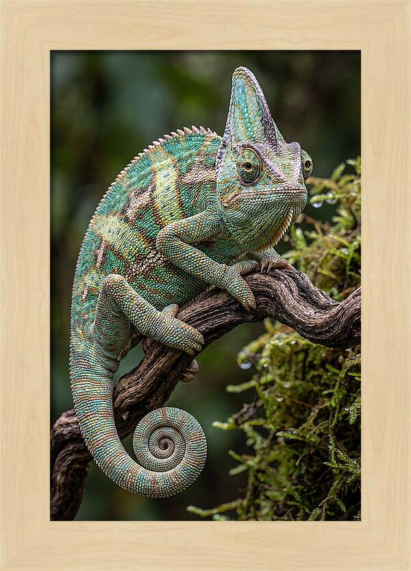 Veiled Chameleon Portrait