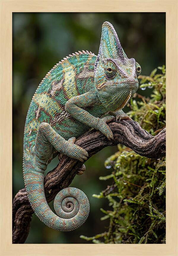 Veiled Chameleon Portrait