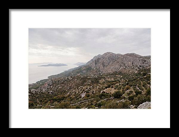 Velebit Mountain Overlooking Adriatic Sea