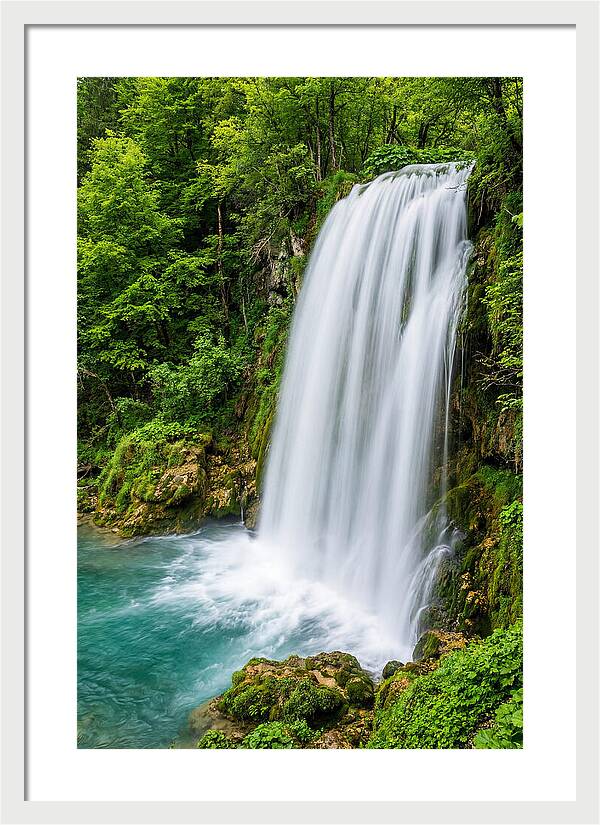 Veliki Slap Waterfall Serenity