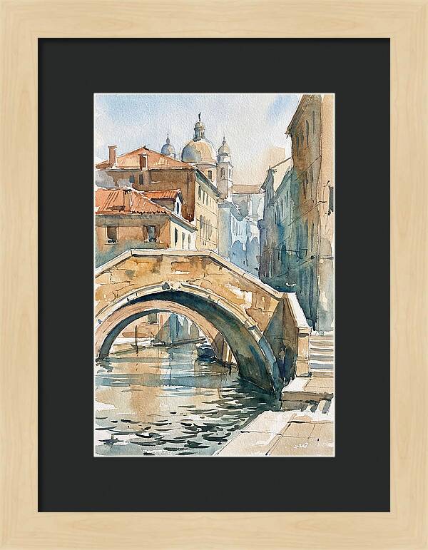 Venetian Bridge Serenity