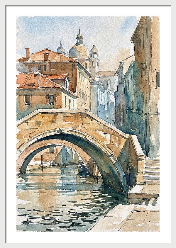 Venetian Bridge Serenity