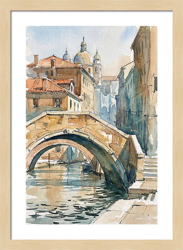 Venetian Bridge Serenity