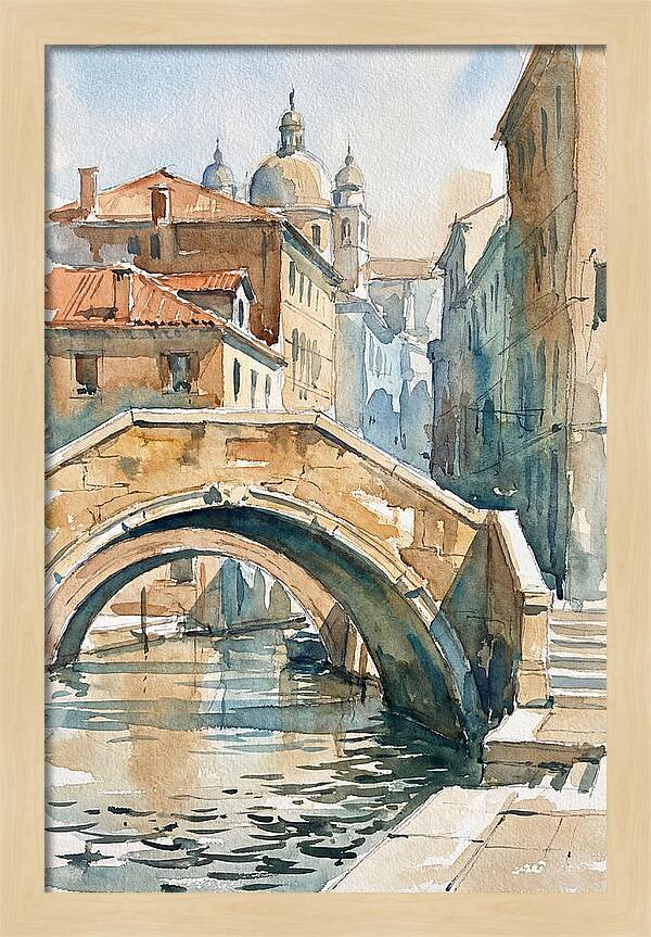 Venetian Bridge Serenity