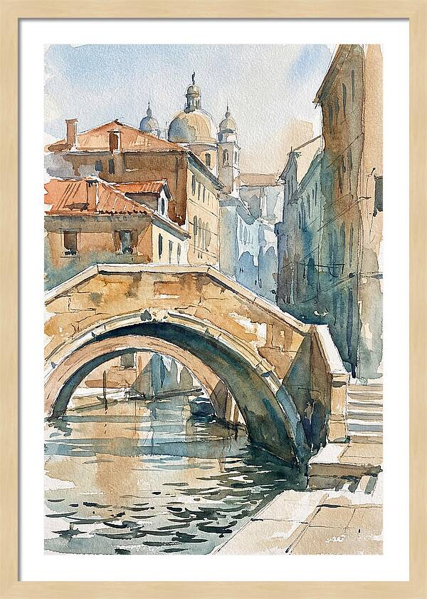 Venetian Bridge Serenity