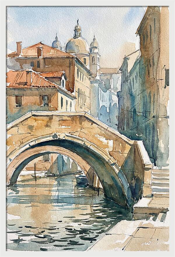 Venetian Bridge Serenity