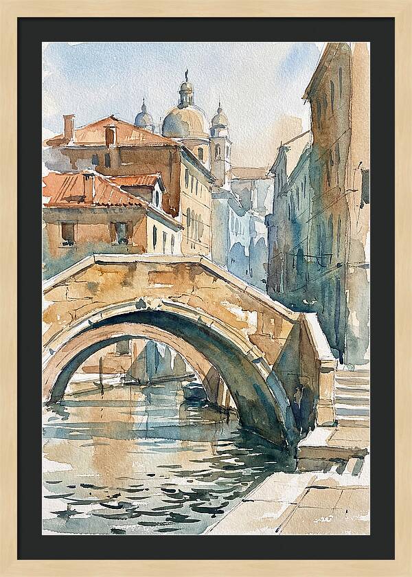 Venetian Bridge Serenity