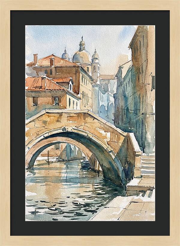 Venetian Bridge Serenity
