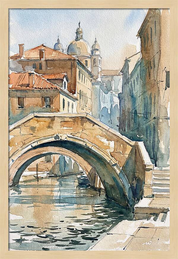 Venetian Bridge Serenity