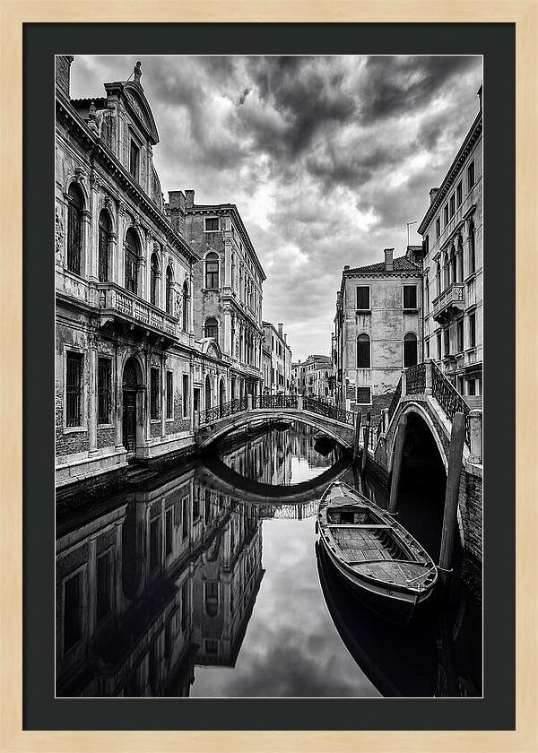 Venetian Canal Reflections