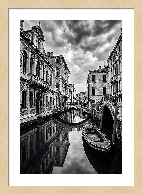 Venetian Canal Reflections