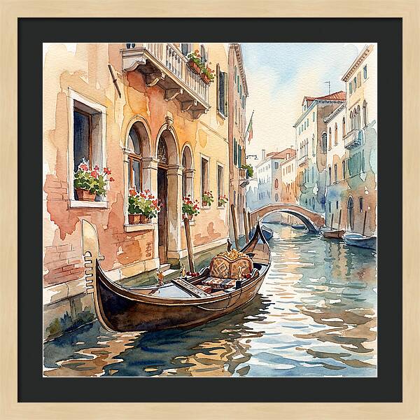Venetian Gondola Serenity