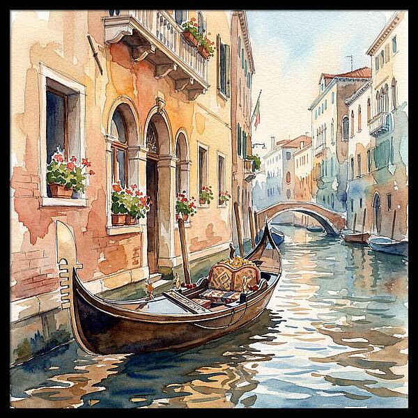 Venetian Gondola Serenity