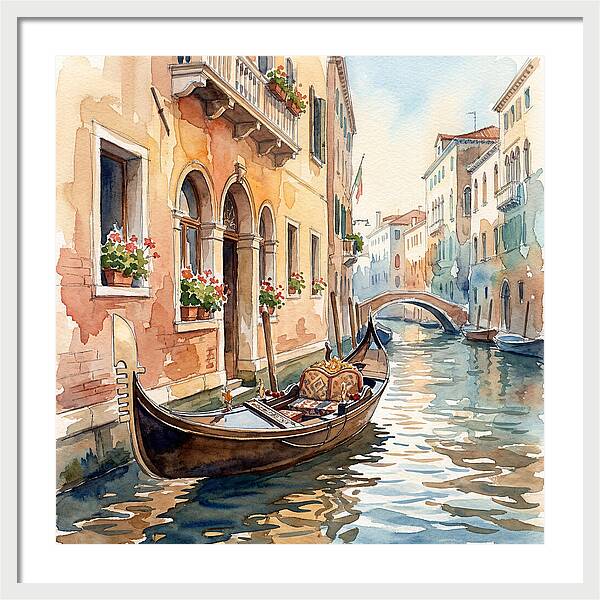 Venetian Gondola Serenity