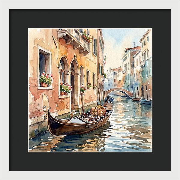 Venetian Gondola Serenity