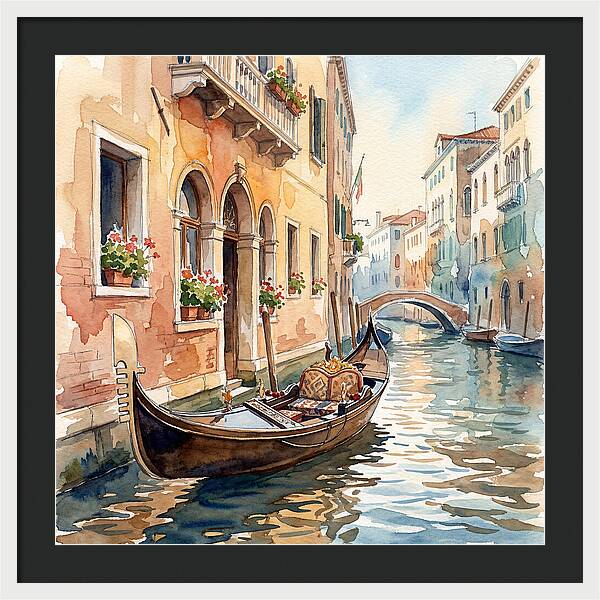 Venetian Gondola Serenity