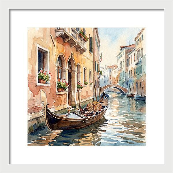 Venetian Gondola Serenity