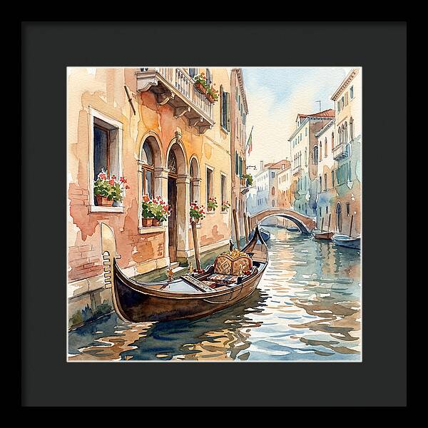 Venetian Gondola Serenity