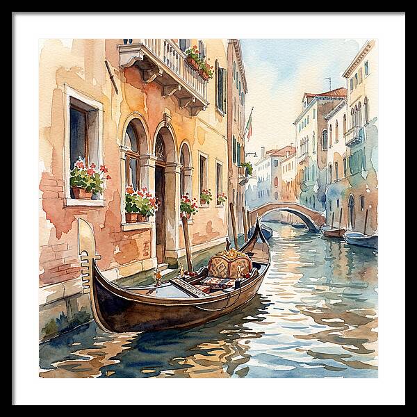 Venetian Gondola Serenity