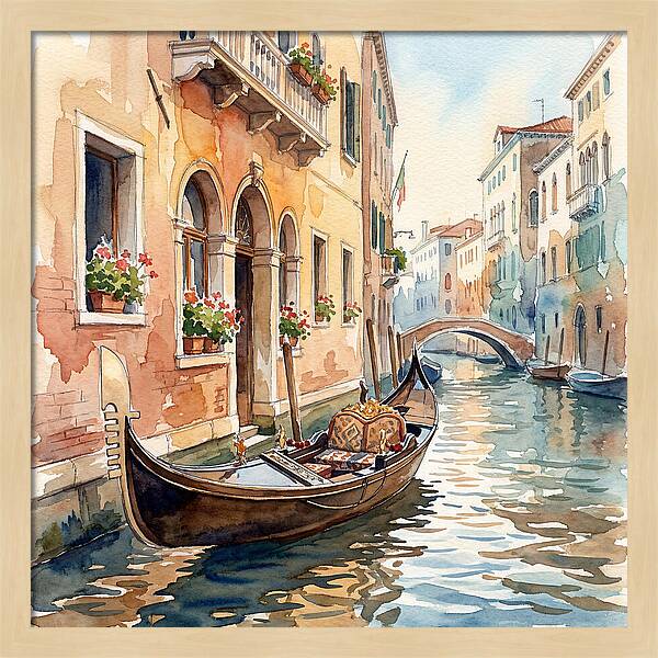 Venetian Gondola Serenity