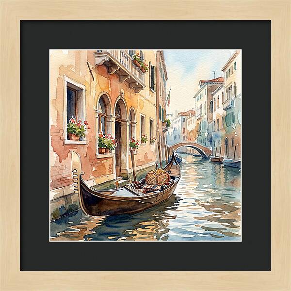 Venetian Gondola Serenity