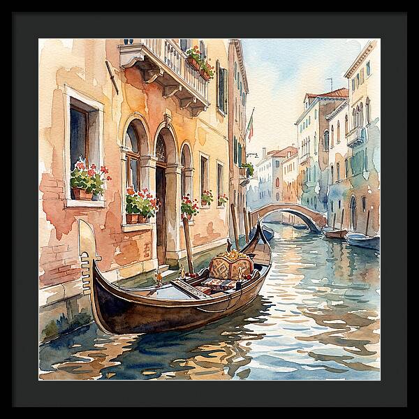 Venetian Gondola Serenity