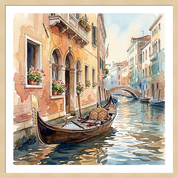Venetian Gondola Serenity