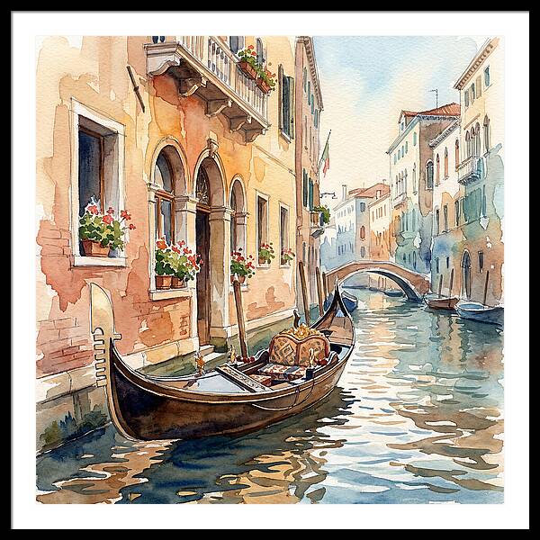 Venetian Gondola Serenity