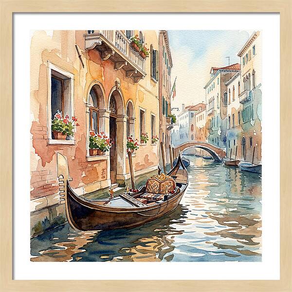 Venetian Gondola Serenity