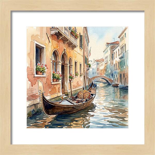Venetian Gondola Serenity