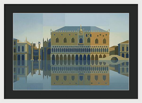 Venetian Gothic Reflection