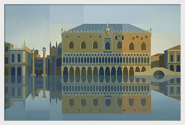 Venetian Gothic Reflection