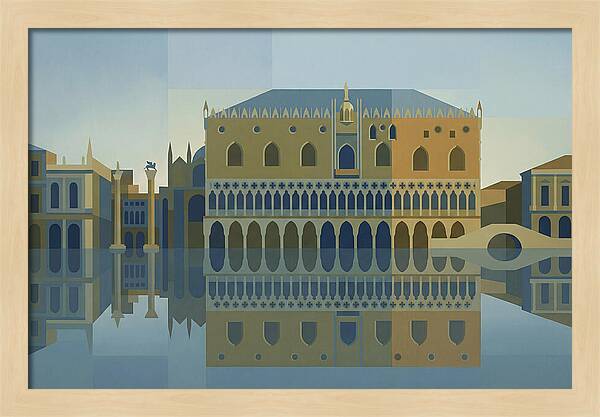 Venetian Gothic Reflection