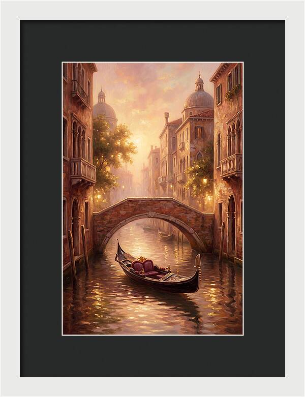 Venetian Sunset Serenity