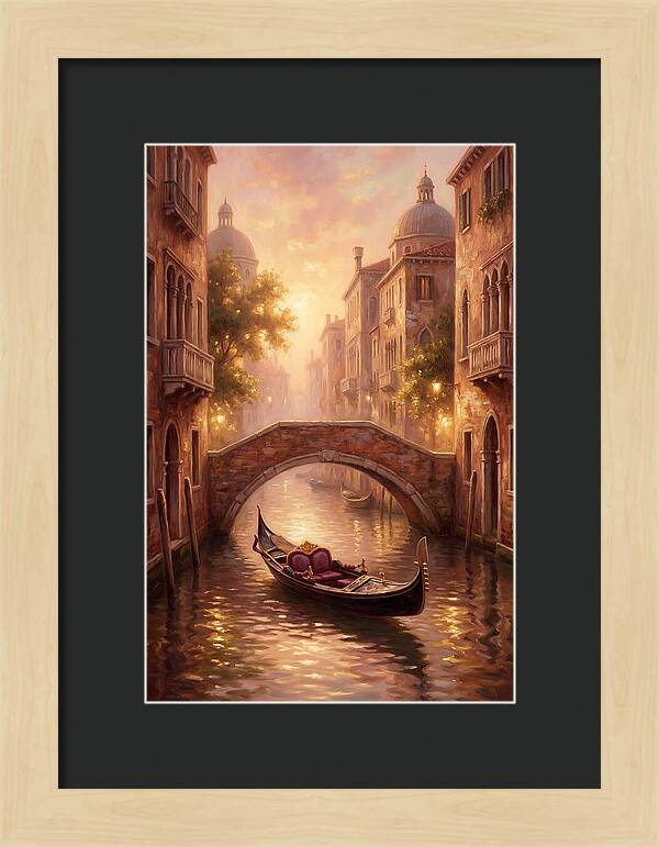 Venetian Sunset Serenity