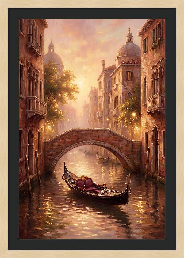 Venetian Sunset Serenity