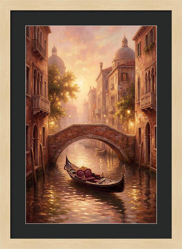 Venetian Sunset Serenity