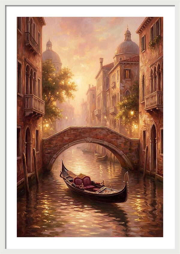 Venetian Sunset Serenity