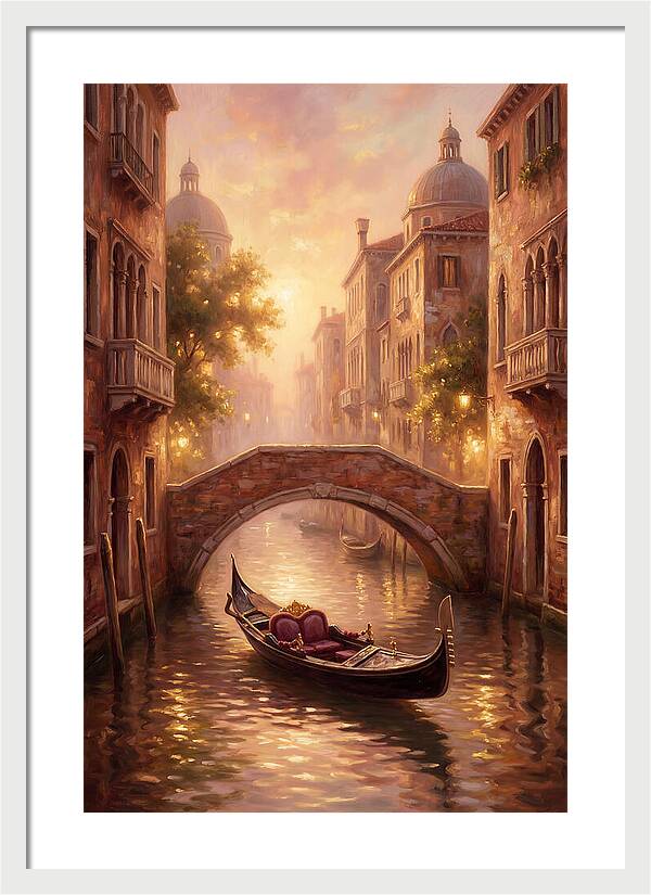 Venetian Sunset Serenity