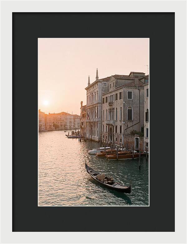 Venetian Sunset Serenity