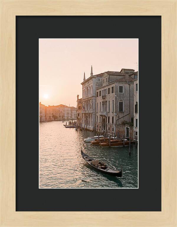 Venetian Sunset Serenity
