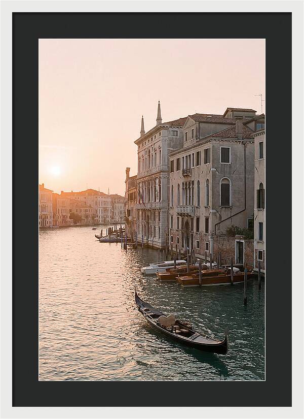 Venetian Sunset Serenity
