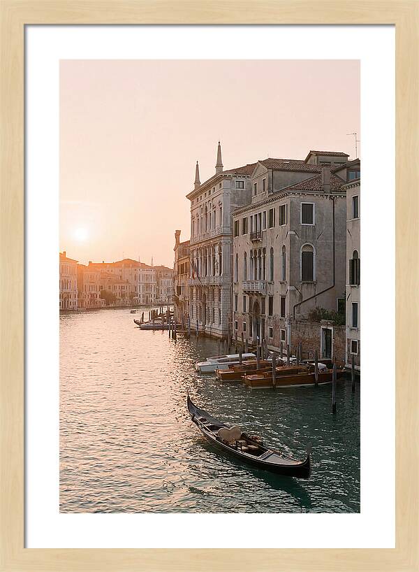 Venetian Sunset Serenity