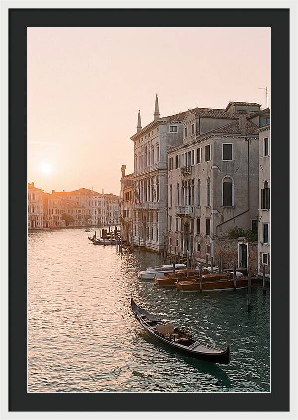 Venetian Sunset Serenity